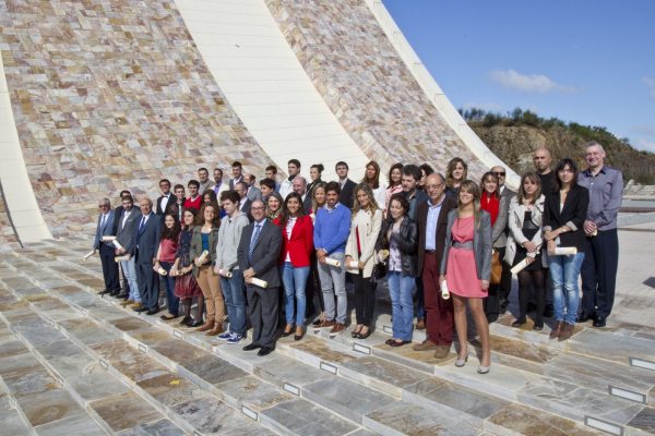Entrega dos premios extraordinarios de Bacharelato e Formación Profesional.