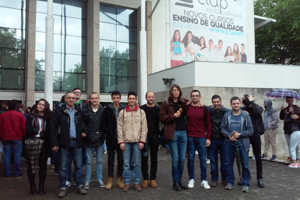 Actividade do alumnado de FH en Viana