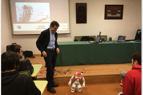 Conferencia: ‘Una nueva robótica transgresora, disruptiva y que ya ha  empezado a “perturbar” la sociedad actual’