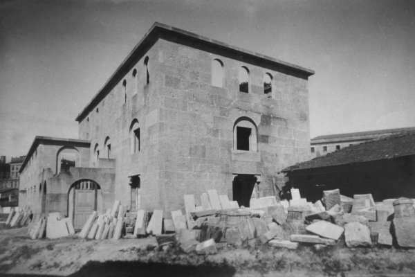 A construcción do IES San Clemente