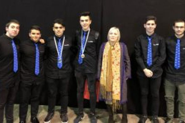 Medalla de ouro no GaliciaSkills 2018