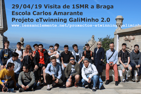 Actividade do alumnado de 1SMR en Braga