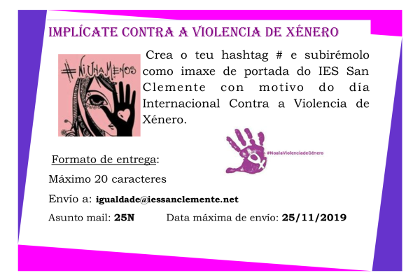 #Implícate25N