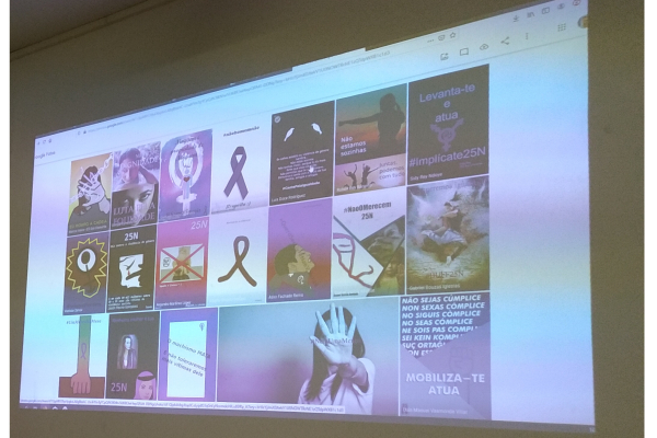 Entrega de premios “Cartazes para comemorar o 25N”