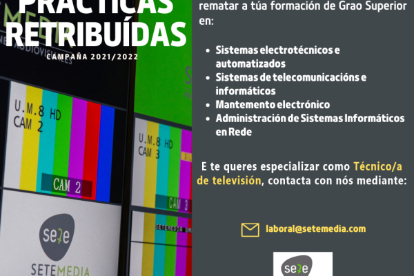 Oferta de emprego Setemedia
