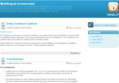 39 – Publicación das conclusións e outros artigos