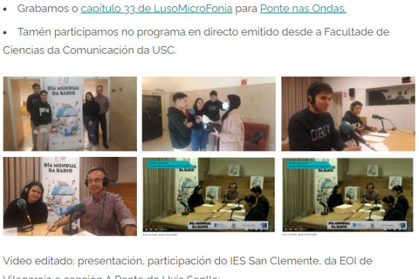 Día Mundial da Radio 2023