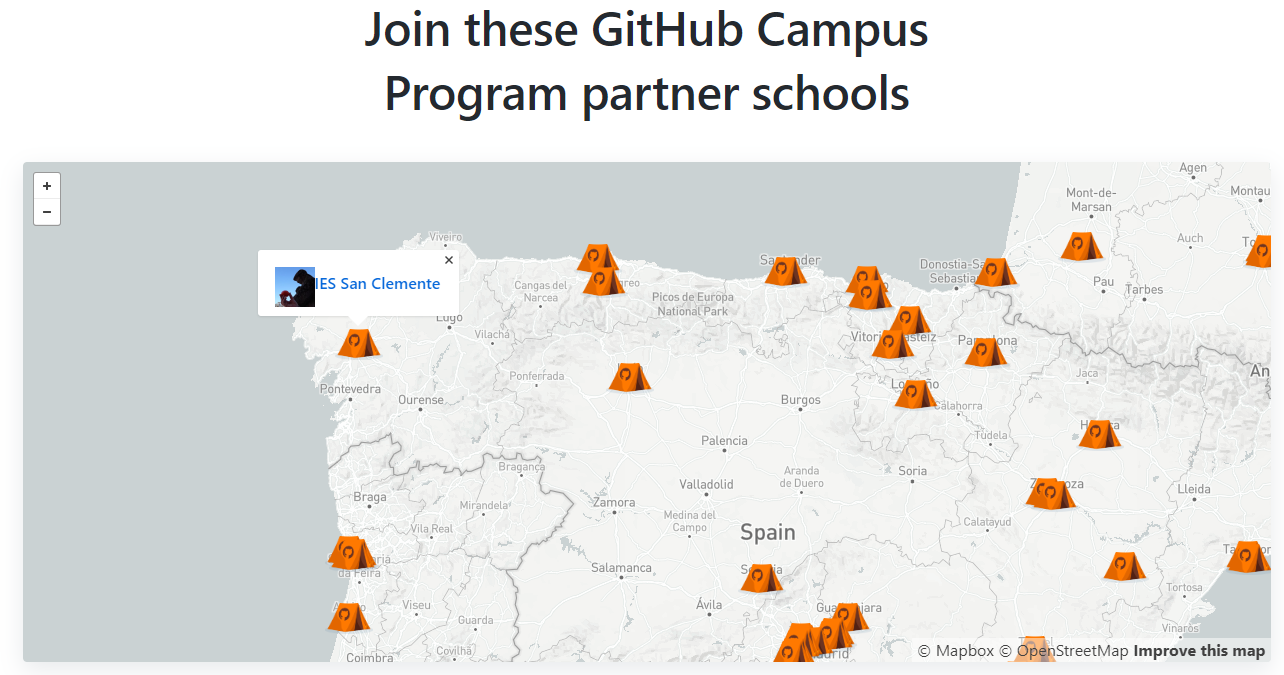 IES San Clemente - Github Campus - Santiago de Compostela